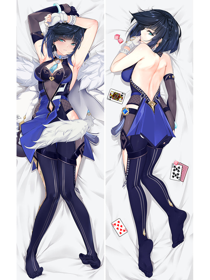SFYX Original Sexy Girl Yelan Genshin Impact Dakimakura Kissenbezug Körper Kissenbezug