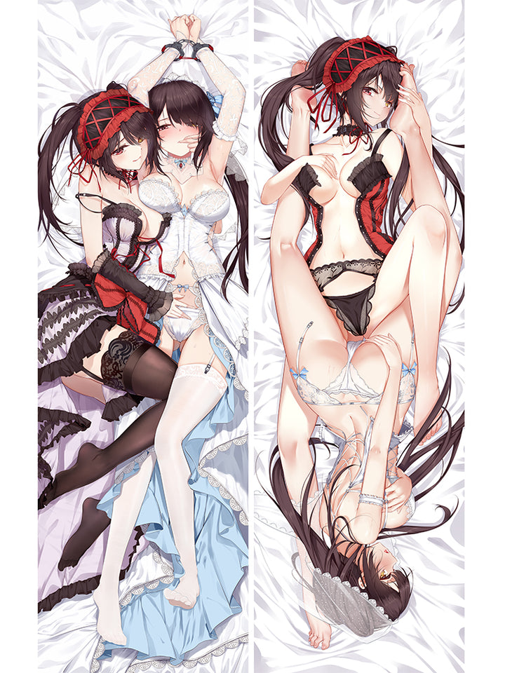 SFYX Original hot anime Date A Live sexy cat ears girl tokisaki kurumi Dakimakura body pillow cover pillowcase