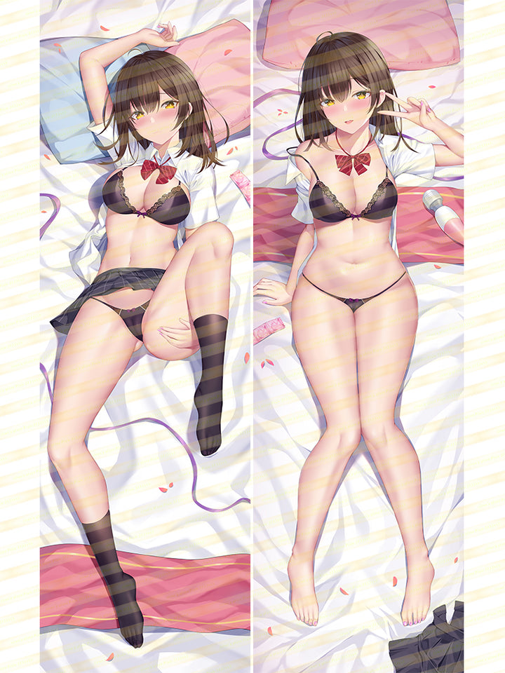 SFYX Original hot anime hige wo soru. soshite joshikousei wo hirou pillow cover body Pillowcase ogiwara sayu Dakimakura