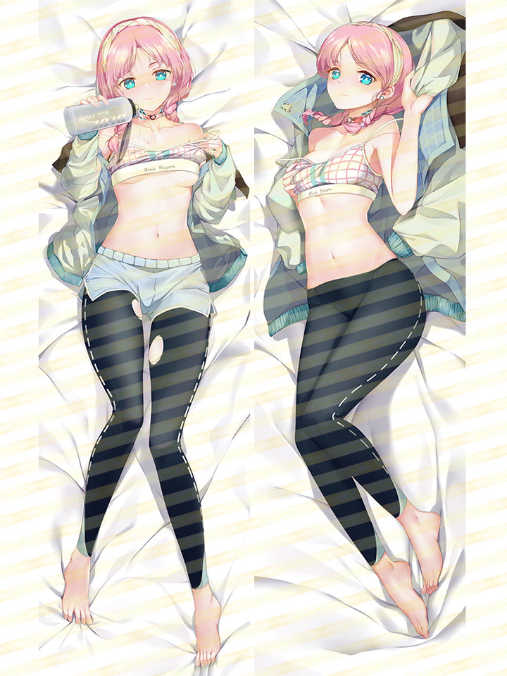 SFYX  Original blue poison (shoal beat) (arknights) Dakimakura sexy anime girl body pillow cover pillowcase