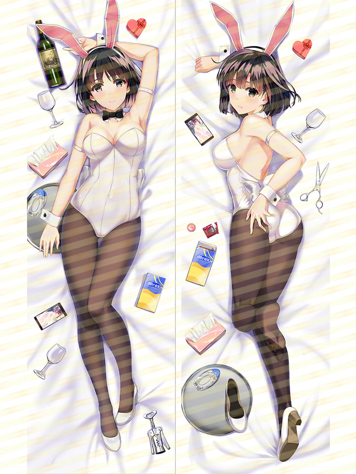 SFYX Original hot anime saenai heroine no sodatekata katou megumi Dakimakura body pillow cover pillowcase