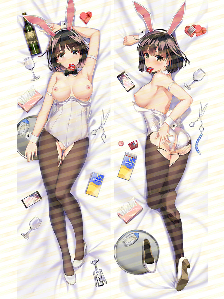 SFYX Original hot anime saenai heroine no sodatekata katou megumi Dakimakura body pillow cover pillowcase