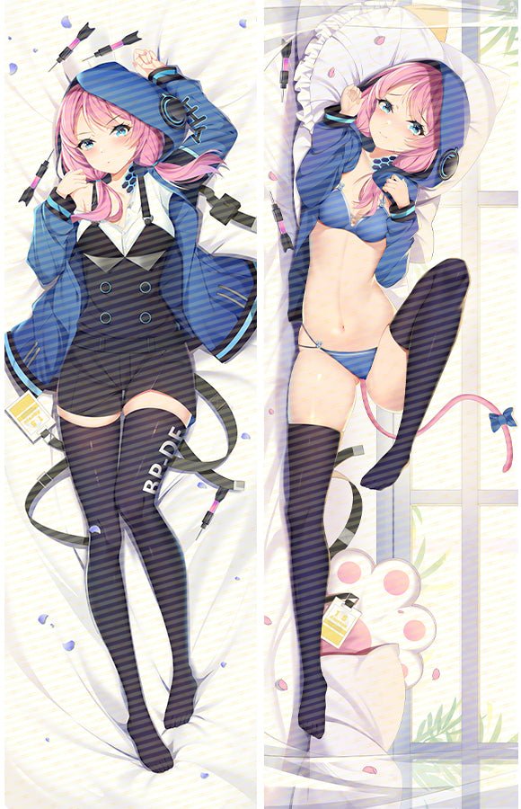 SFYX Original blue poison arknights Dakimakura sexy anime girl body pillow cover pillowcase