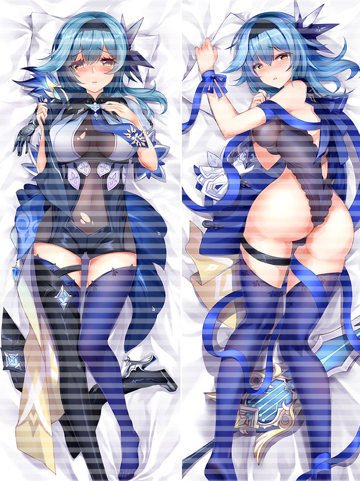 XJ015 Original Eula (genshin impact) Dakimakura body pillow cover pillowcase