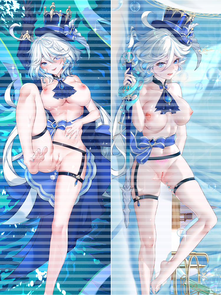 XJ017 Original furina (genshin impact) Dakimakura body pillow cover pillowcase