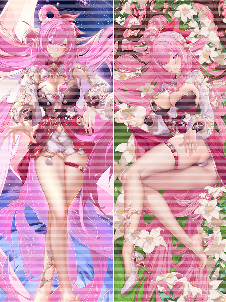 XJ019 Original elysia (honkai impact) Dakimakura body pillow cover pillowcase