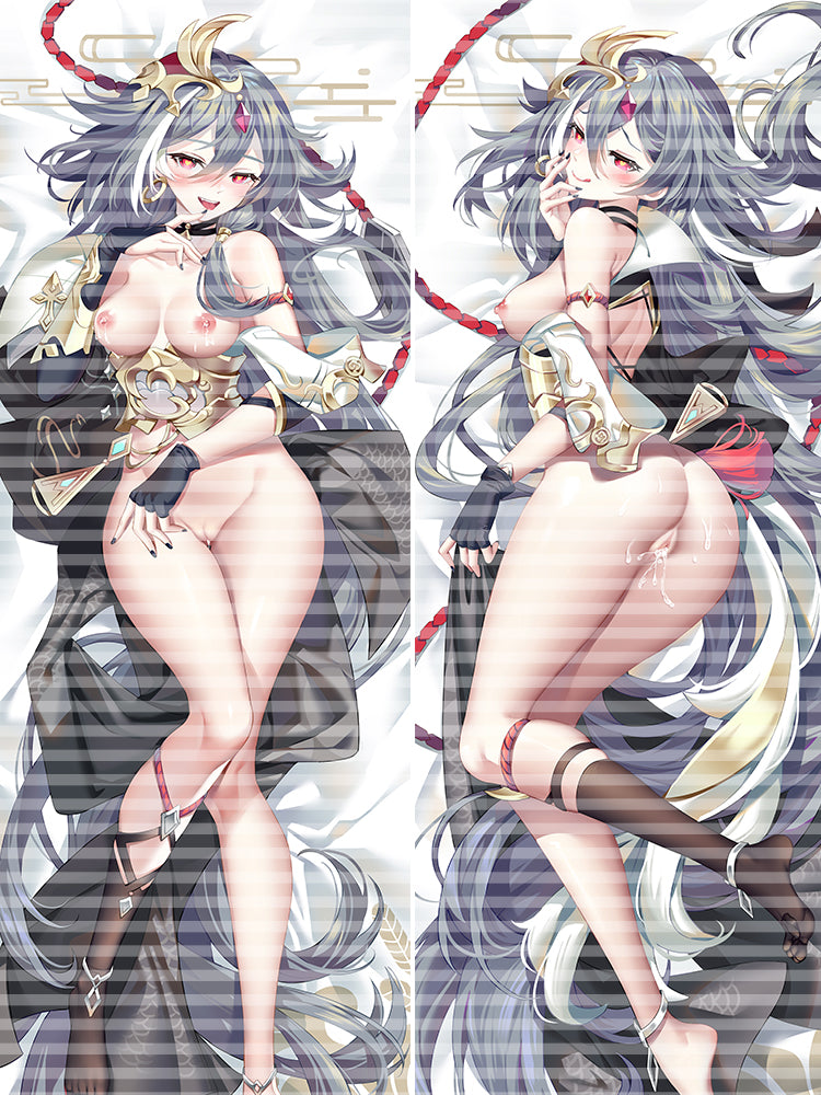 XJ021 Original fu hua (herrscher of sentience) (honkai impact) Dakimakura body pillow cover pillowcase