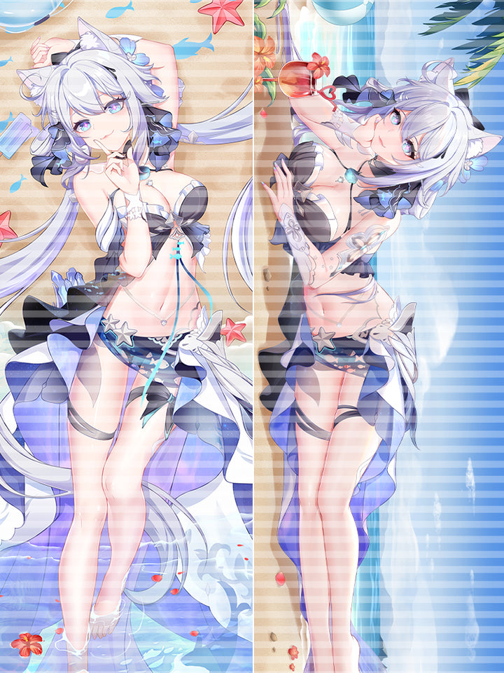 XJ030 Original kiana kaslana (selenic ripples) (honkai impact) Dakimakura body pillow cover pillowcase
