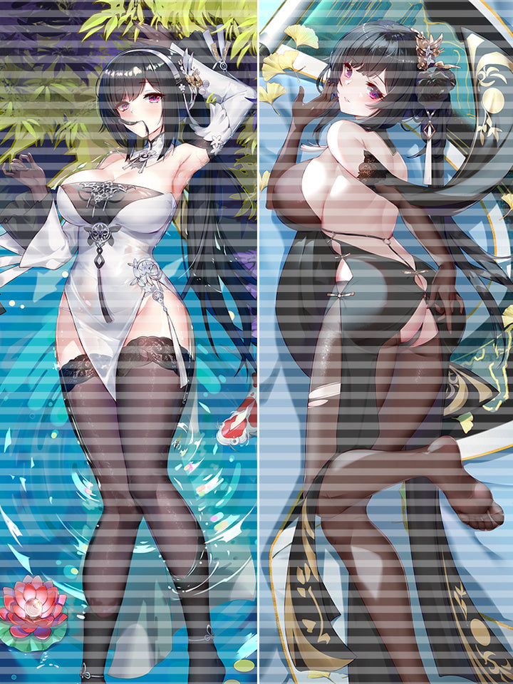 XJ041 Original chen hai (cerulean ripples) (azur lane) Dakimakura body pillow cover pillowcase