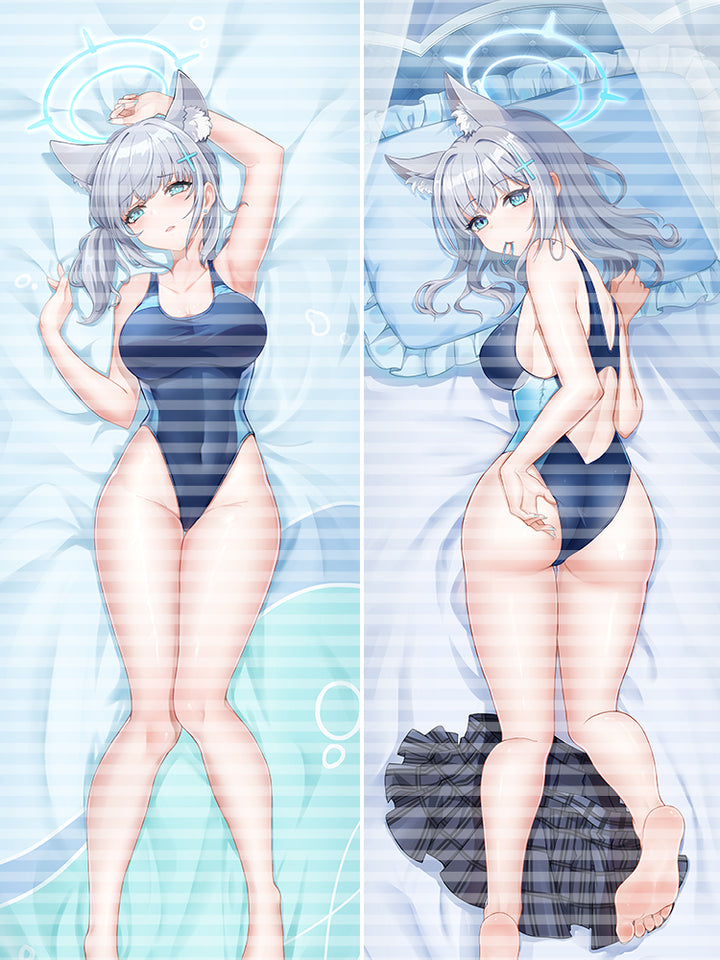 XJ060 Original shiroko (blue archive) Dakimakura sexy anime girl body pillow cover pillowcase